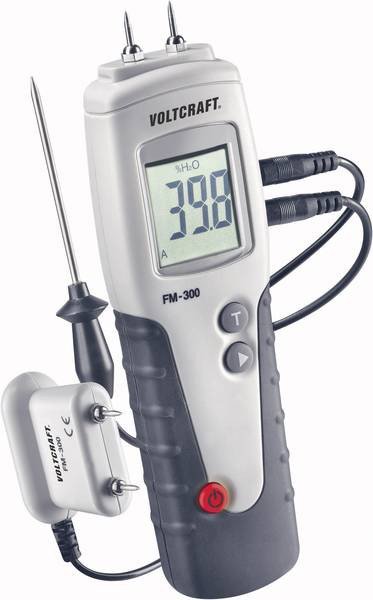 Voltcraft FM-300 - Měřič vlhkosti dřeva -35 až +80 °C