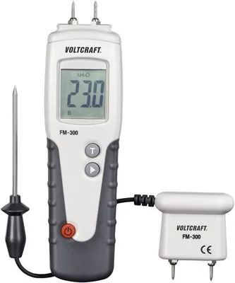 Voltcraft FM-300 - Měřič vlhkosti dřeva -35 až +80 °C