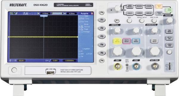 Voltcraft DSO-1202D - Digitálny osciloskop 200 MHz