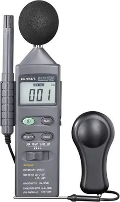Voltcraft DT-8820 - Meradlo parametrov prostredia 4 v 1 -20 až +750 °C