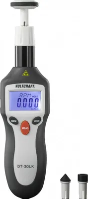 Voltcraft DT-30LK - Digitálny otáčkomer 2 - 20000 ot./Min