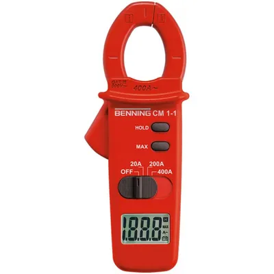 Benning CM 1-1 - Digitálny klieštový multimeter 400 A/AC