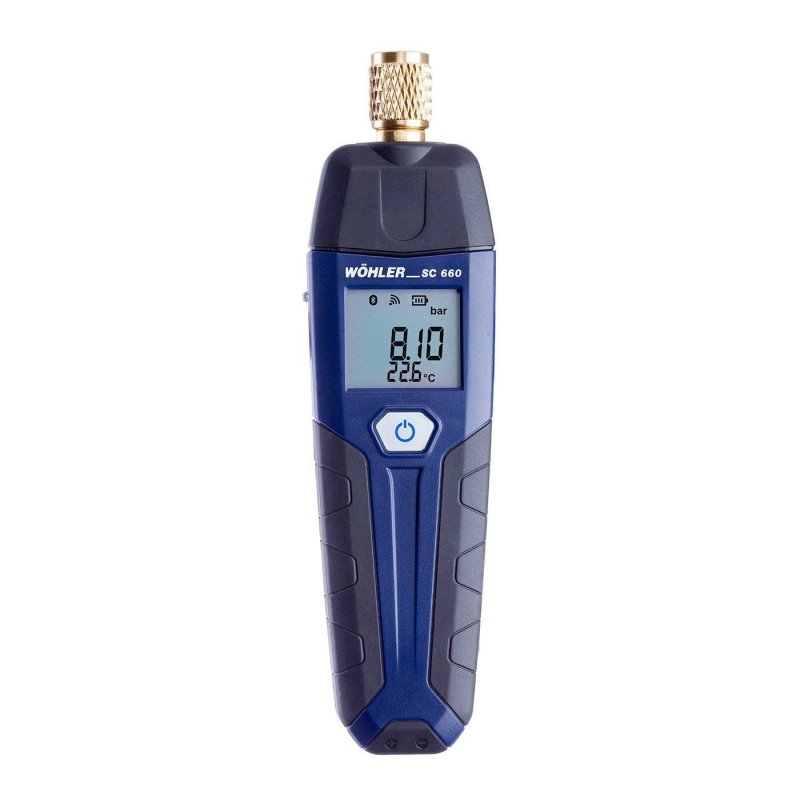 Wöhler SC 660 manometer na meranie tlaku pitnej vody s Bluetooth