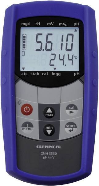 Greisinger GMH 5550 - Prístroj na meranie pH a Redox pH 2–16