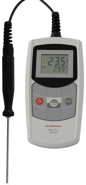 Greisinger GMH 2710-T vpichovací teploměr s rozsahem -200 až +200 °C, senzor Pt1000