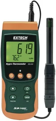 Extech SDL500 - Teplomer/vlhkomer s integrovaným d 0–50 °C