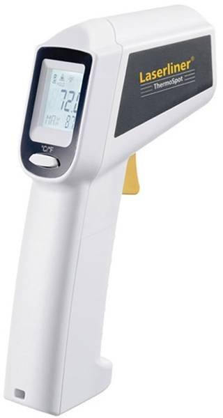 Laserliner ThermoSpot infračervený teploměr s laserovým zaměřením, bezdotyková měření teploty -20 až +315 °C