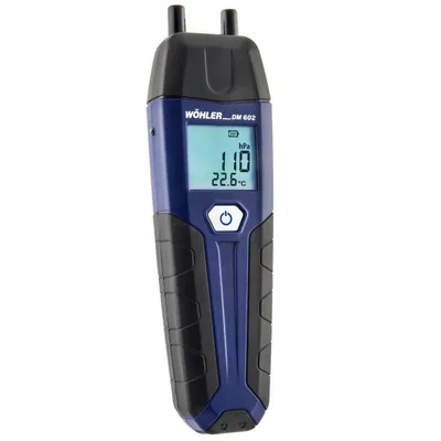 Wöhler DM 602 - Digitálny manometer (meranie ťahu ko ±3000 hPa