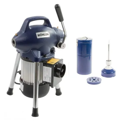 Wöhler RM 200 - Prístroj na čistenie potrubie (zákla Ø 40–100 mm