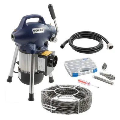 Wöhler RM 200 - Prístroj na čistenie potrubie (komfo Ø 40–100 mm
