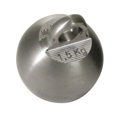 Wöhler oceľová guľa s okom 1,5 kg