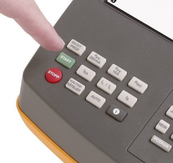 Fluke 6500-2 - Tester spotrebičov jednoduché ovládanie jedným tlačítkom