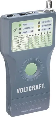 Voltcraft CT-5 - Kabelový tester RJ-45