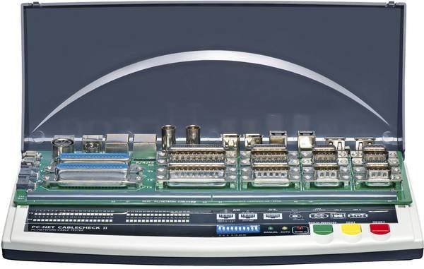 Voltcraft CT-7 - Profesionálny testovač PC káblov 2–36 vodičov