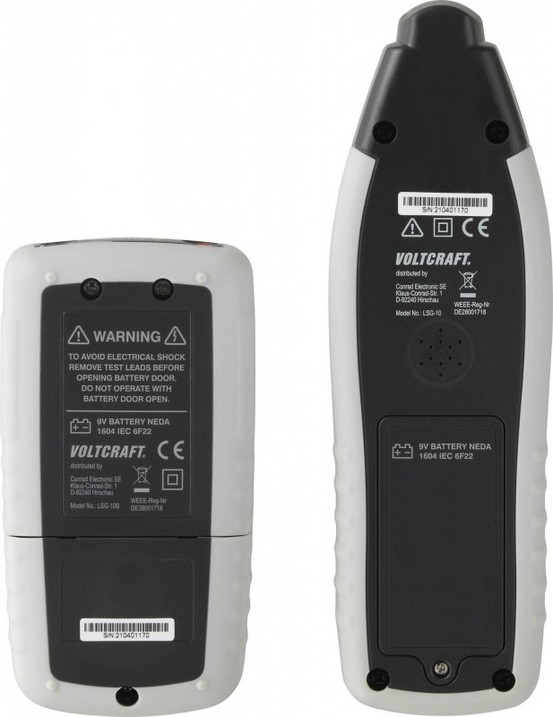 Voltcraft LSG-10 - Detektor káblov CAT III 300 V