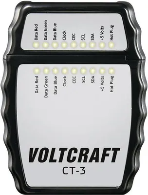 Voltcraft CT-3 - Tester pre kábel HDMI typu A do 100 m