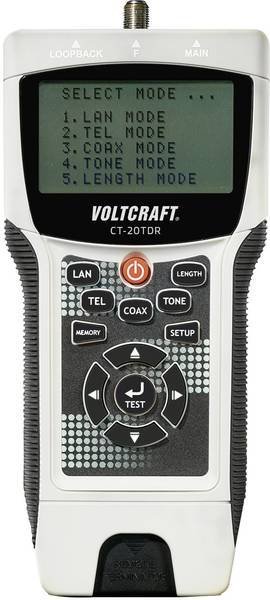 Voltcraft CT-20TDR - tester káblov s maticovým displejom