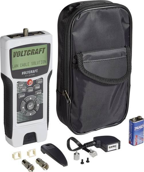 Voltcraft CT-20TDR - Tester káblov 1–350 m