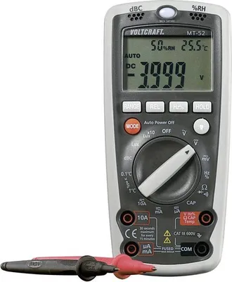 Voltcraft MT-52 - Digitální multimetr 600 V