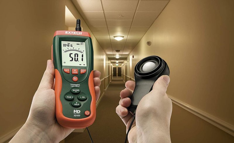 Extech HD450 - Luxmetr 0 - 400 000 lx