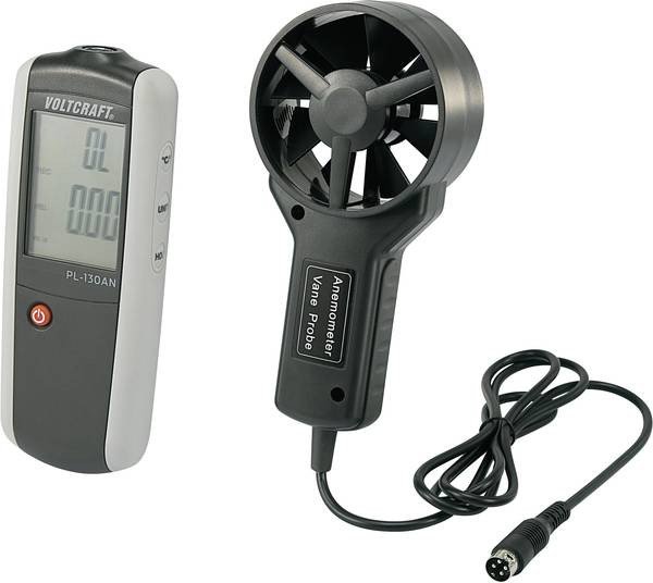 Voltcraft PL-130 AN prenosný anemometer s podsvietením displeja