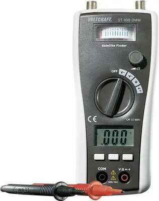 Voltcraft ST-100 multimetr cyfrowy - cyfrowy multimetr z pomiarem 600 V