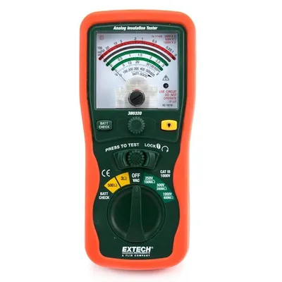 Extech 380320 - Měřič izolačního odporu 0 - 500 ?
