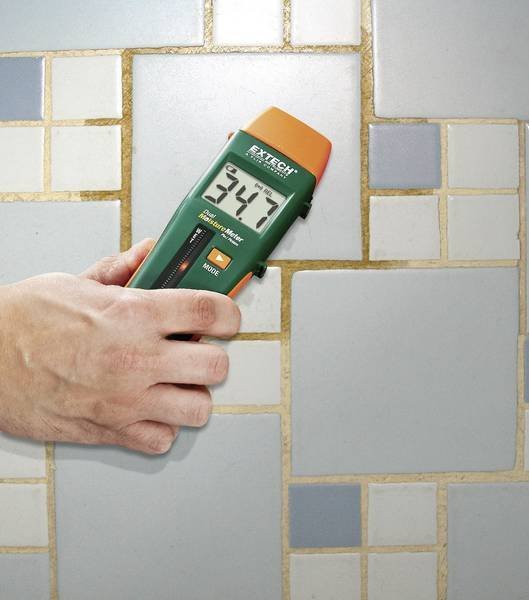 Extech MO260 - merač vlhkosti stavebných materiálov 6–94 % obj