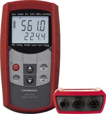 Greisinger GMH 5155 - Vodotesný digitálny tlakomer 0 … 1000 bar
