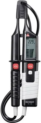 Voltcraft VC 63 - Dvojpólový tester napätia 12–690 V DC/AC