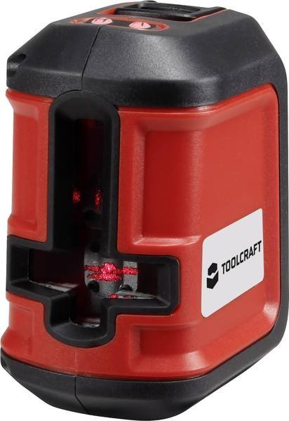 Toolcraft CL8 - krížový laser + statív 8 m