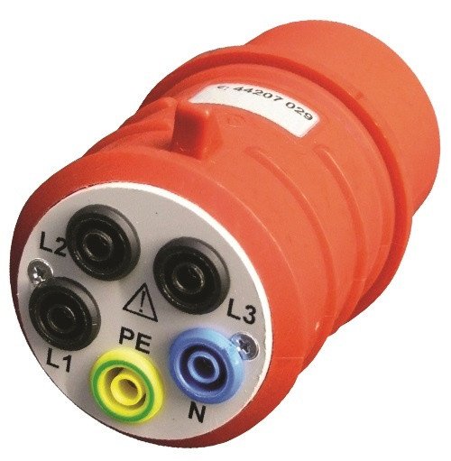 Beha Amprobe DAA-16 - Měřicí třífázový adaptér CEE 16 A na 4mm banánky