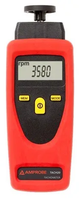 Beha Amprobe TACH20 - Univerzální otáčkoměr Optické a mechanické měření otáček
