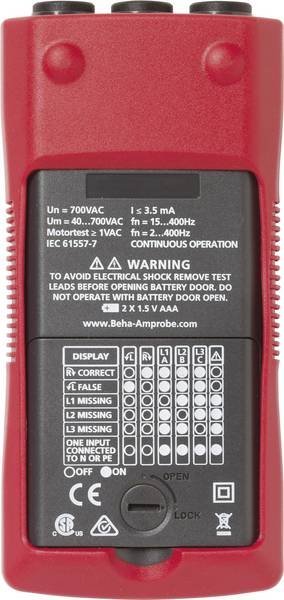 Beha Amprobe PRM-6-EUR KIT - merac poradia fáz 40-700 V