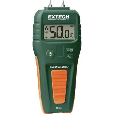Extech MO50 - merač vlhkosti materiálov 5–50 % drevo