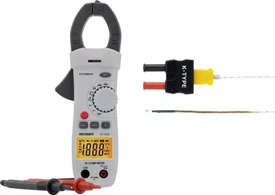 Voltcraft VC-519 - Digitálny klieštový multimeter AC prúd do 400 A
