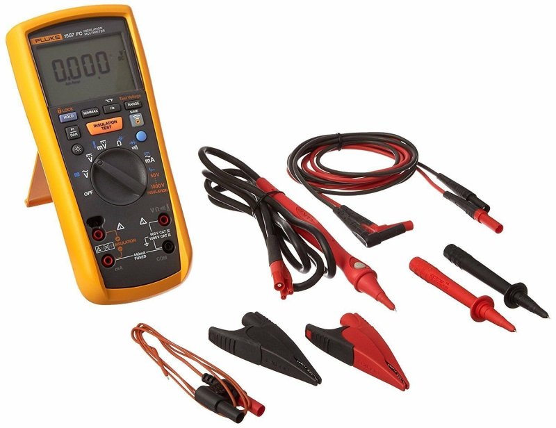 Fluke 1587 / i400 FC - Měřič izolačního odporu Zkušební napětí 50–1000 V