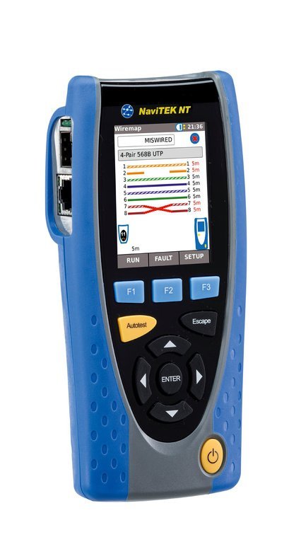Trend Networks NaviTEK NT - Tester metalických sietí 10/100/1000 Mb/s