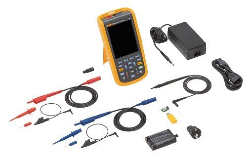 Fluke 123B/EU - Digitálny prenosný osciloskop 20 MHz