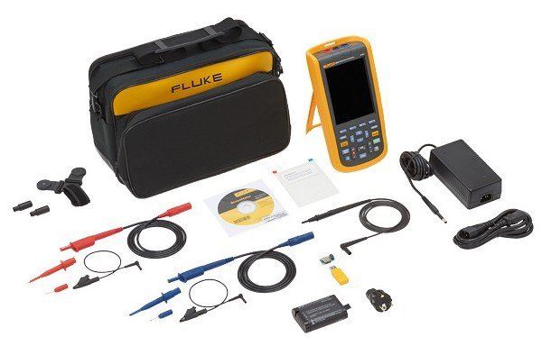 Fluke 123B/EU/S - Digitální přenosný osciloskop 20 MHz