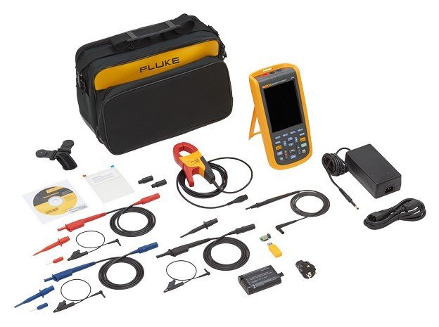 Fluke 125B/EU/S - Digitální přenosný osciloskop 20 MHz