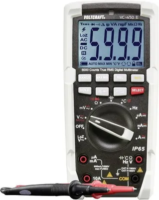 Voltcraft VC-450 E - Digitální multimetr ochrana p 1000 V