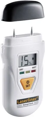 Laserliner DampCheck - Měřič vlhkosti materiálů 0 - 40 °