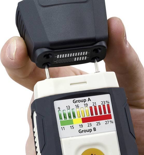 Laserliner WoodTester Compact - meranie vlhkosti dreva 9–27 %