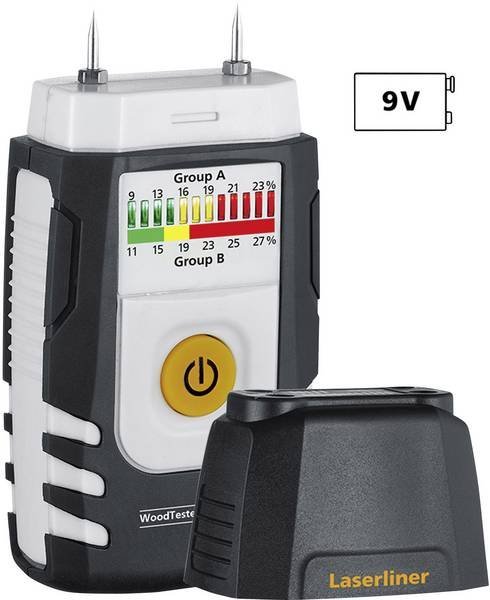 Laserliner WoodTester Compact - meranie vlhkosti dreva 9–27 %