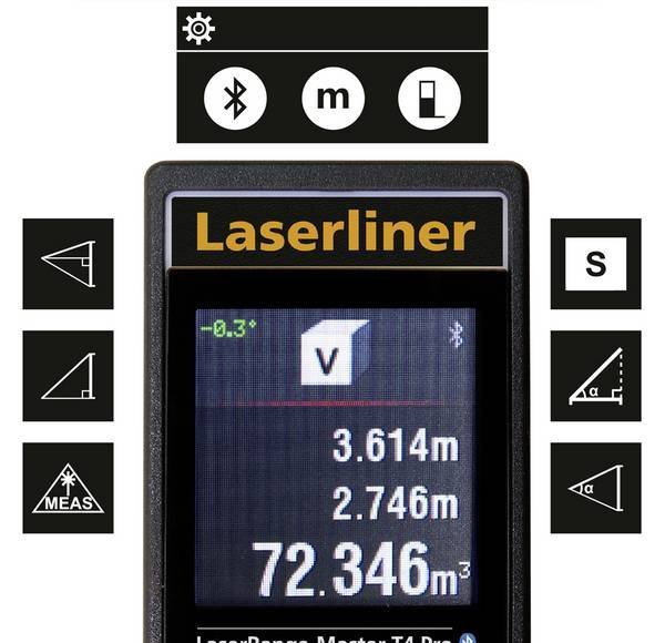 Laserliner LaserRange-Master T4 Pro - Laserový měř 0.2 m