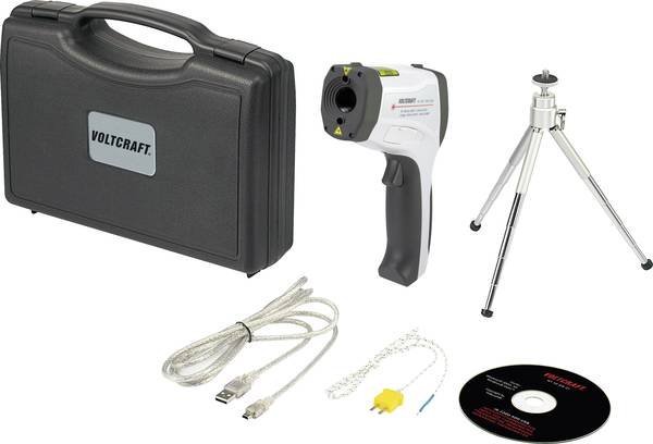 Voltcraft IR 1201-50D USB - Infračervený teplomer -50 až 1200 °C