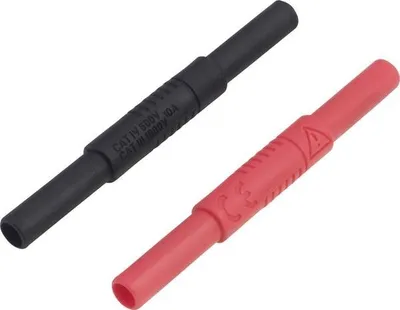 Voltcraft MSL-504 - Spojka pre meracie káble čierna 4 mm