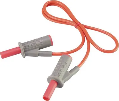 Voltcraft MSB-501 - Meracie vedenie červené, 0.5 m 10 A
