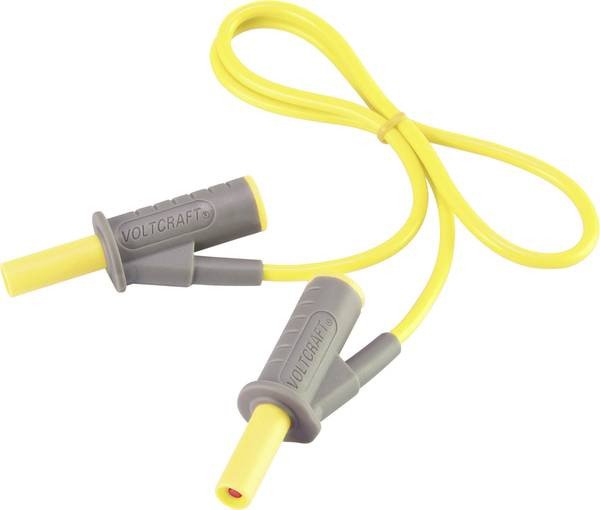 Voltcraft MSB-501 - Meracie vedenie žlté, 0.5 m 1000 V / 10 A